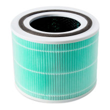 H12 H13 Levoit Core 300 Toxin Absorber Filter Home Cylindrical Filter Parts Replacement Air Purifier HEPA Filters with Activated Charcoal and Nylon Net